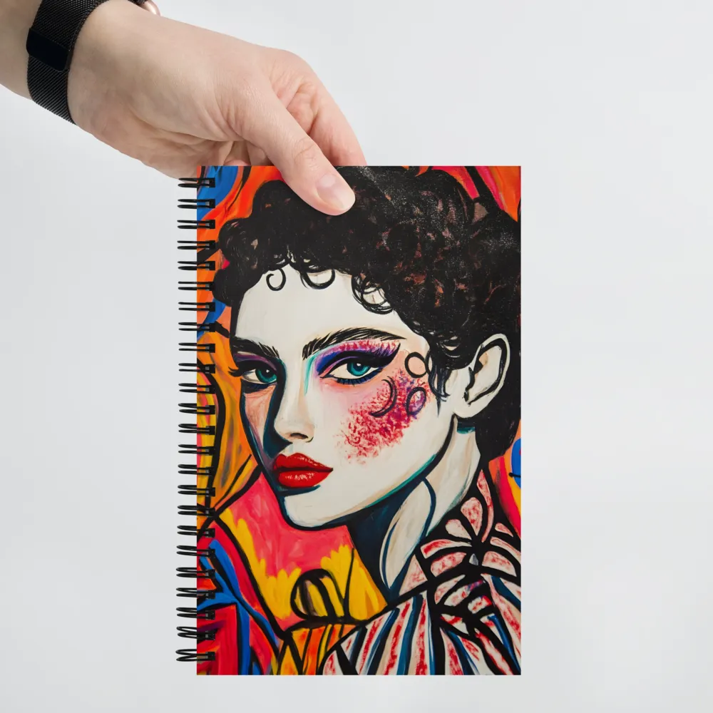 Eloquent Gaze | Spiral Notebook