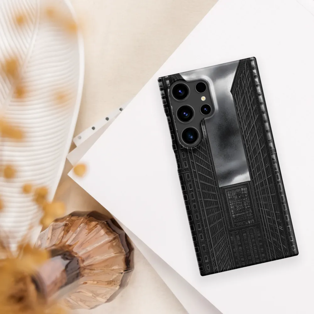 Between Towers: An Urban Reflection | Phone Case |  S24 Ultra | Snap Case | Matte