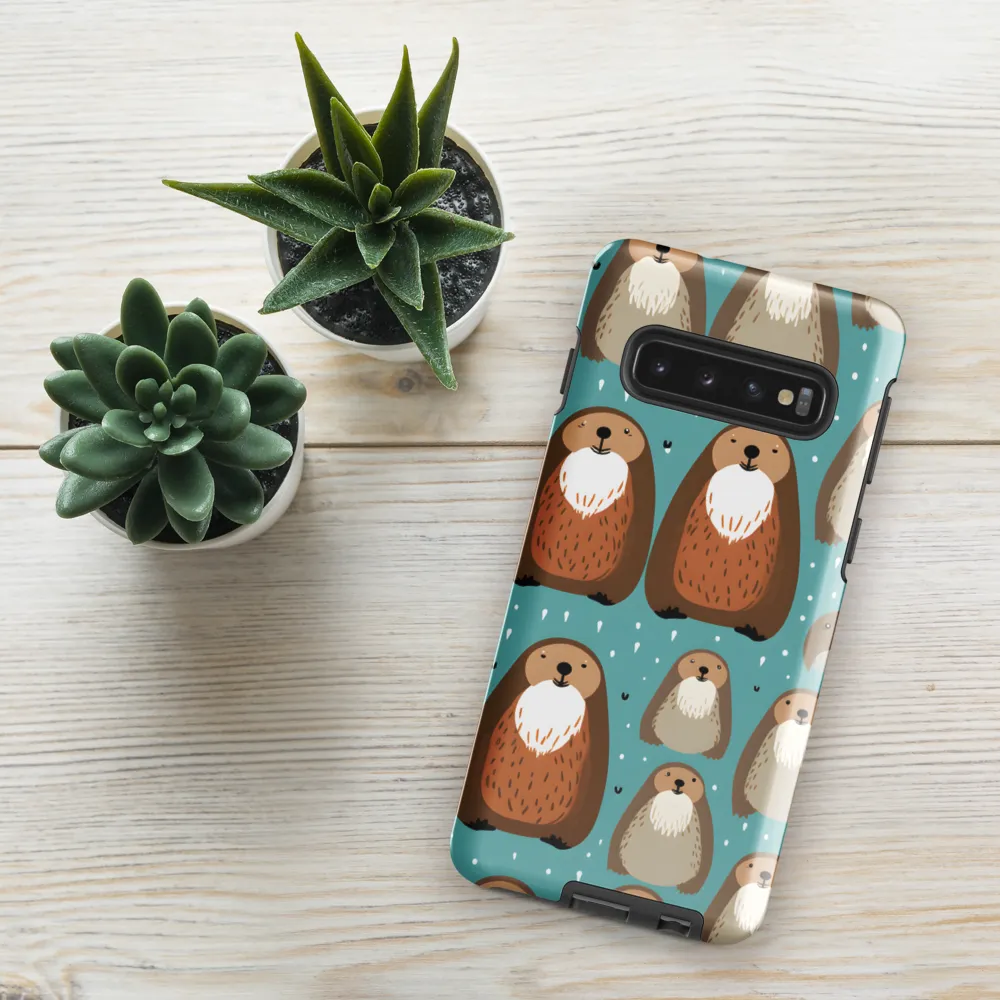 Whimsical Otter Pattern