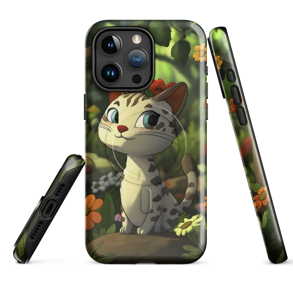 Whimsical Forest Cat