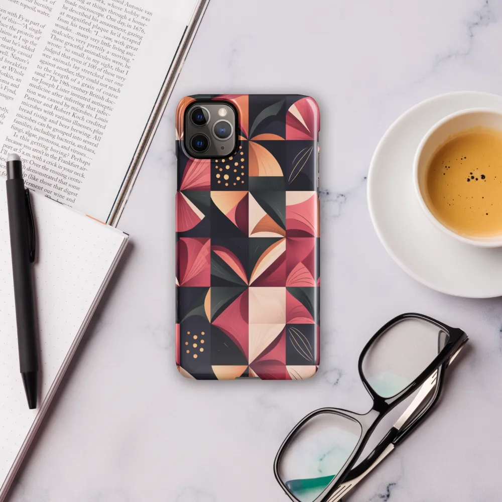 Floral Harmony in Geometry | Phone Case |  11 Pro Max | Snap Case | Glossy