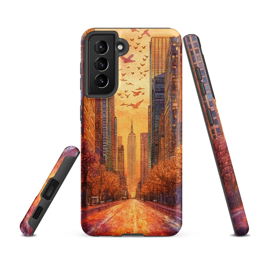 Urban Serenity at Dusk