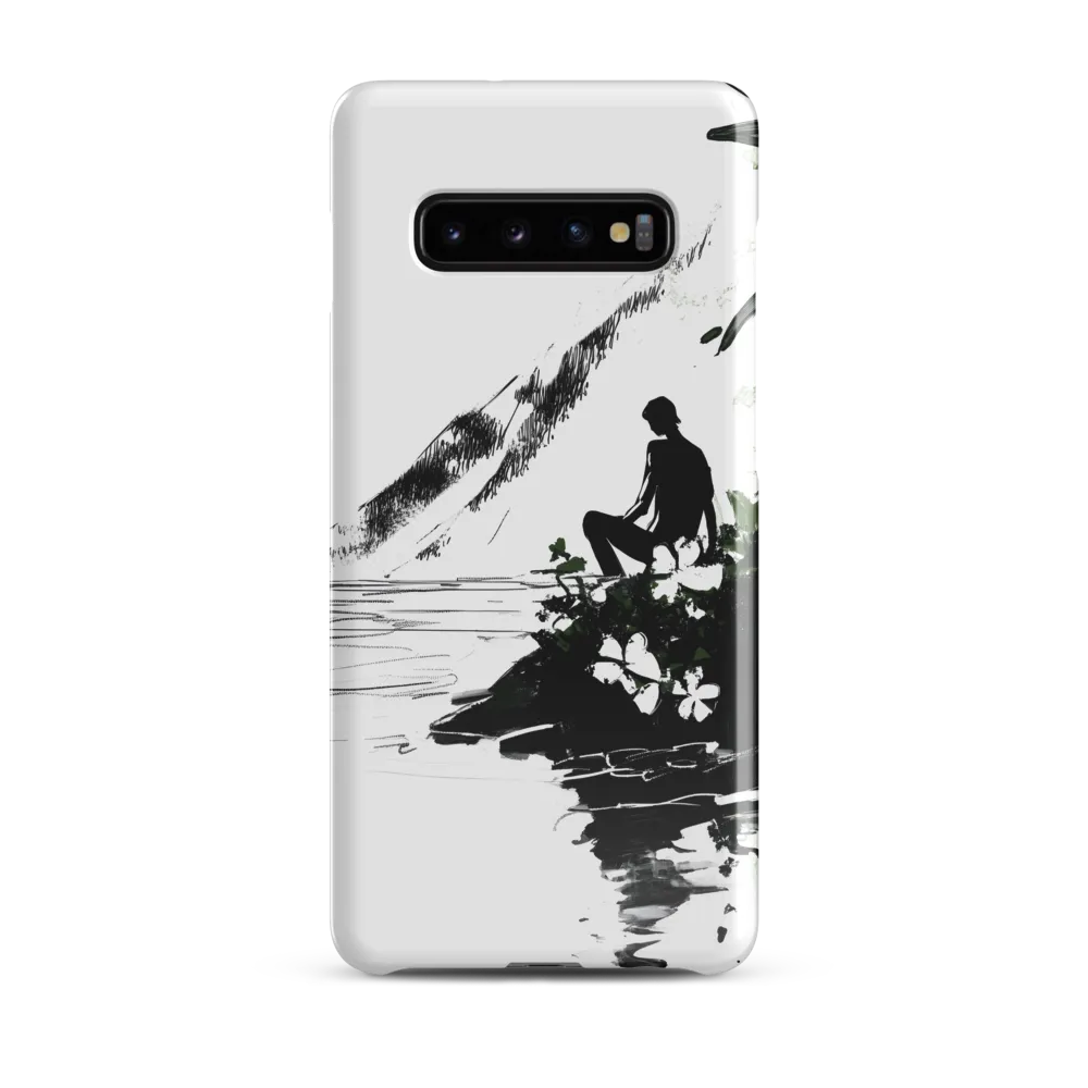 Contemplation by the Water | Phone Case |  S10 Plus | Snap Case | Glossy