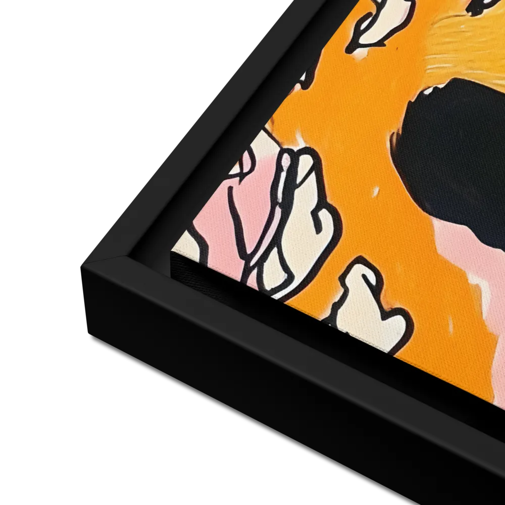 A Journey into Freedom | Canvas with Black Frame | 16″×20″