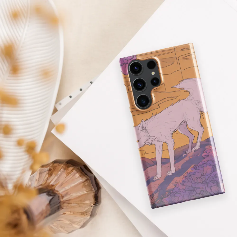Whispers of the Violet Dawn | Phone Case |  S23 Ultra | Snap Case | Glossy
