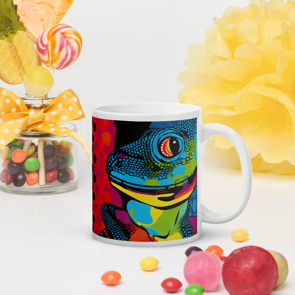 Colorful Encounters: The Playful Geckos | Mugs | Multiple Sizes & Colors