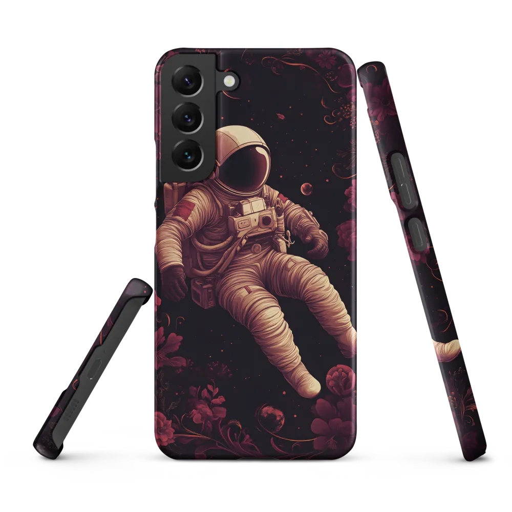 Cosmic Bloom: An Astronaut's Journey