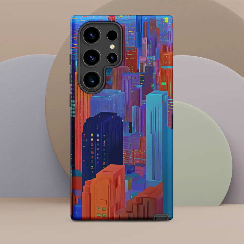Vibrant Metropolis in Twilight
