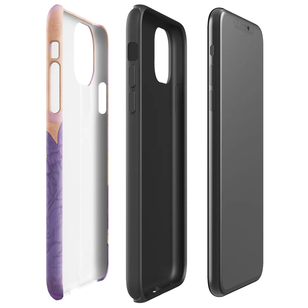 Elevated Serenity in a Futuristic Realm | Phone Case |  11 Pro Max | Tough Case | Glossy