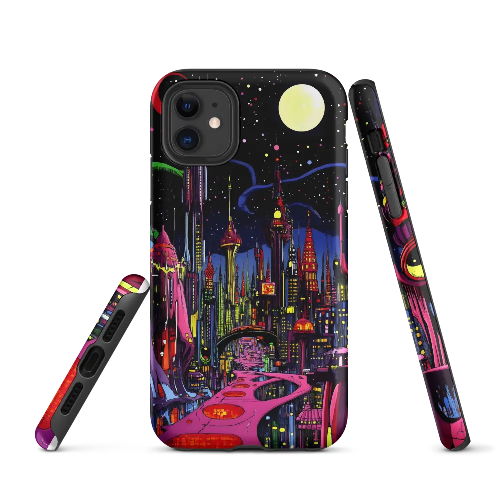Neon Dreams of a Futuristic City
