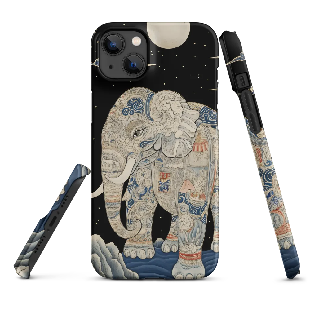 The Majestic Tale of the Painted Elephant | Phone Case |  14 Plus | Snap Case | Matte