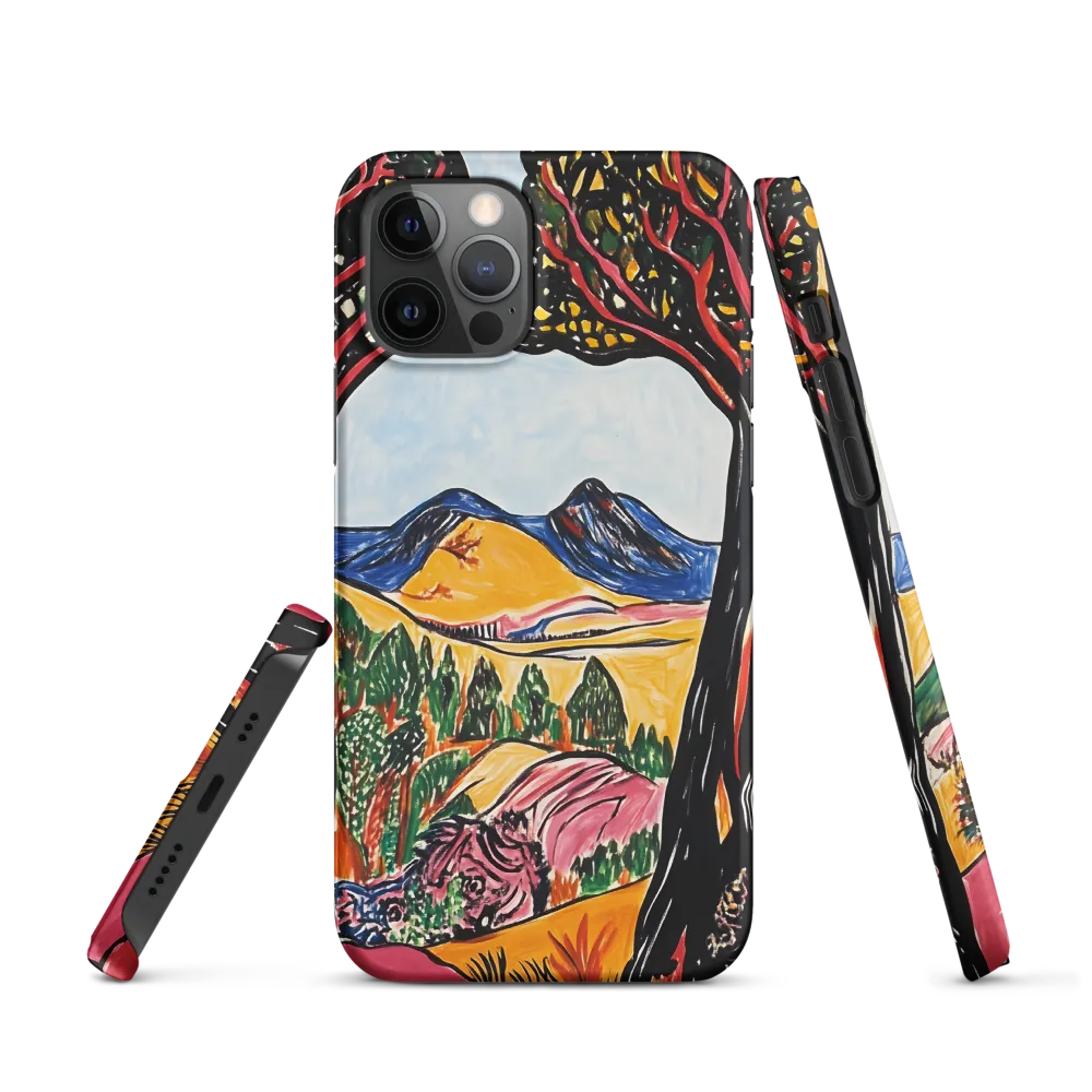 Vibrant Nature's Embrace | Phone Case |  12 Pro | Snap Case | Matte