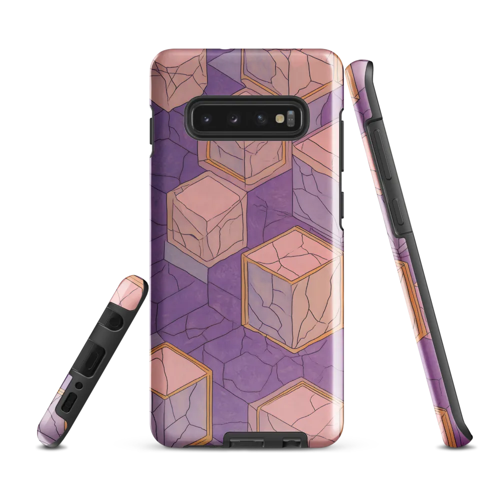 Cubist Echoes | Phone Case |  S10 Plus | Tough Case | Glossy