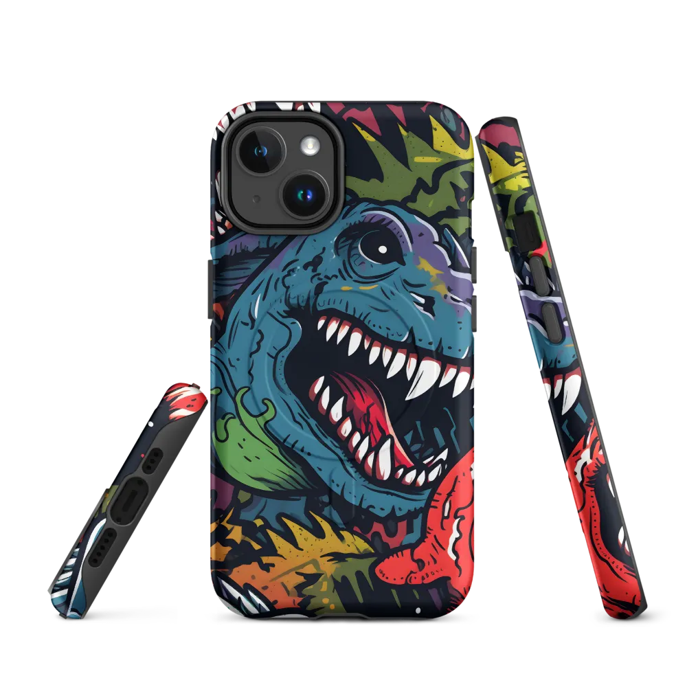 Dino Mania: A Colorful Frenzy