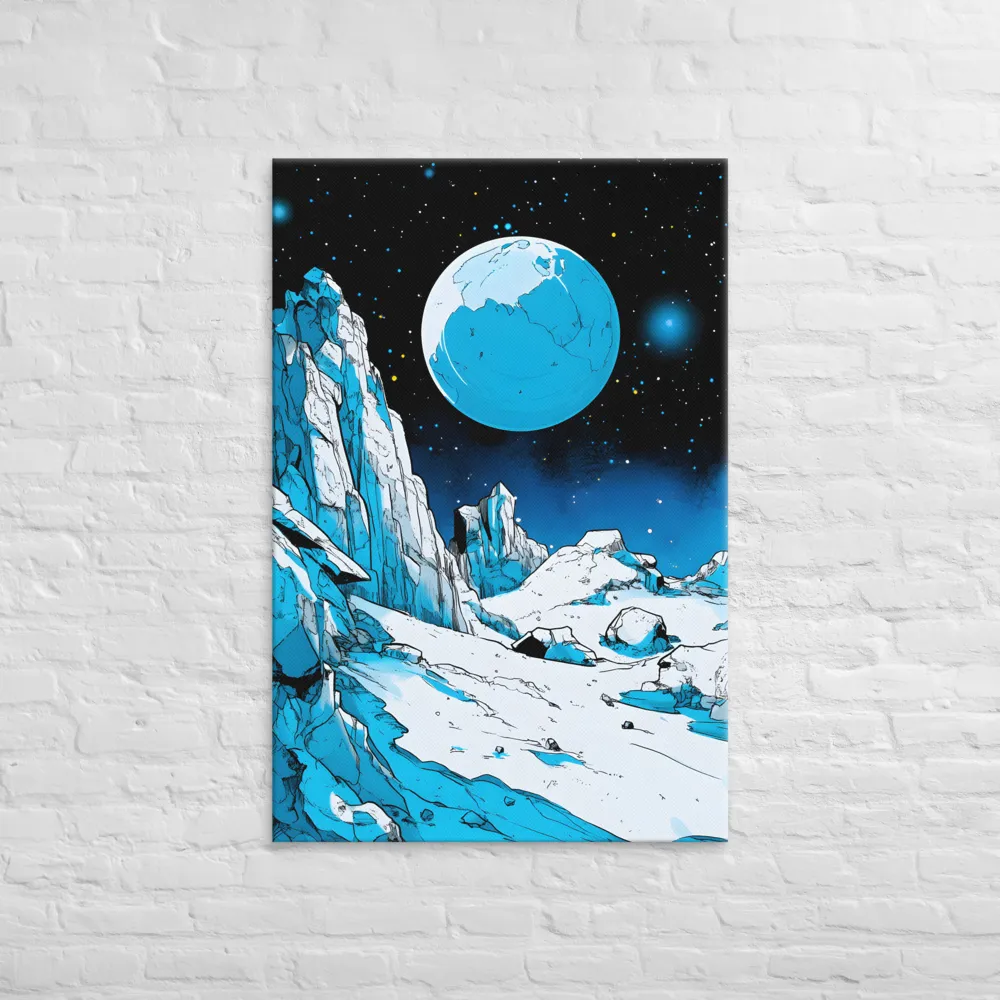 Celestial Ice | Canvas | 32″×48″