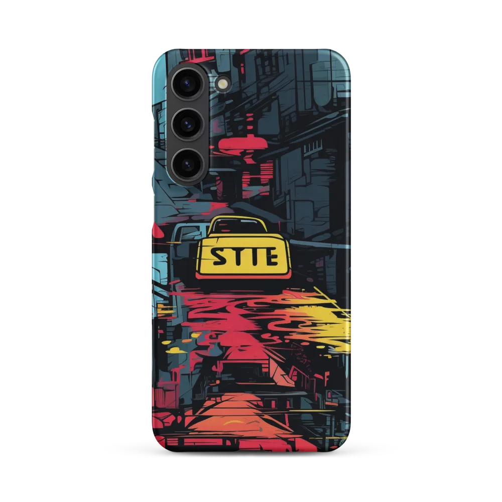 Citybeat: A Neon Dreamscape | Phone Case |  S23 Plus | Snap Case | Matte