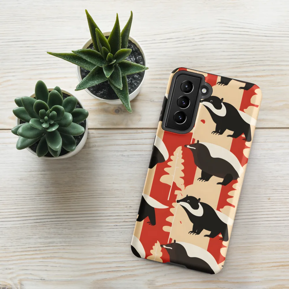Wildlife Pattern: The Badger Tale