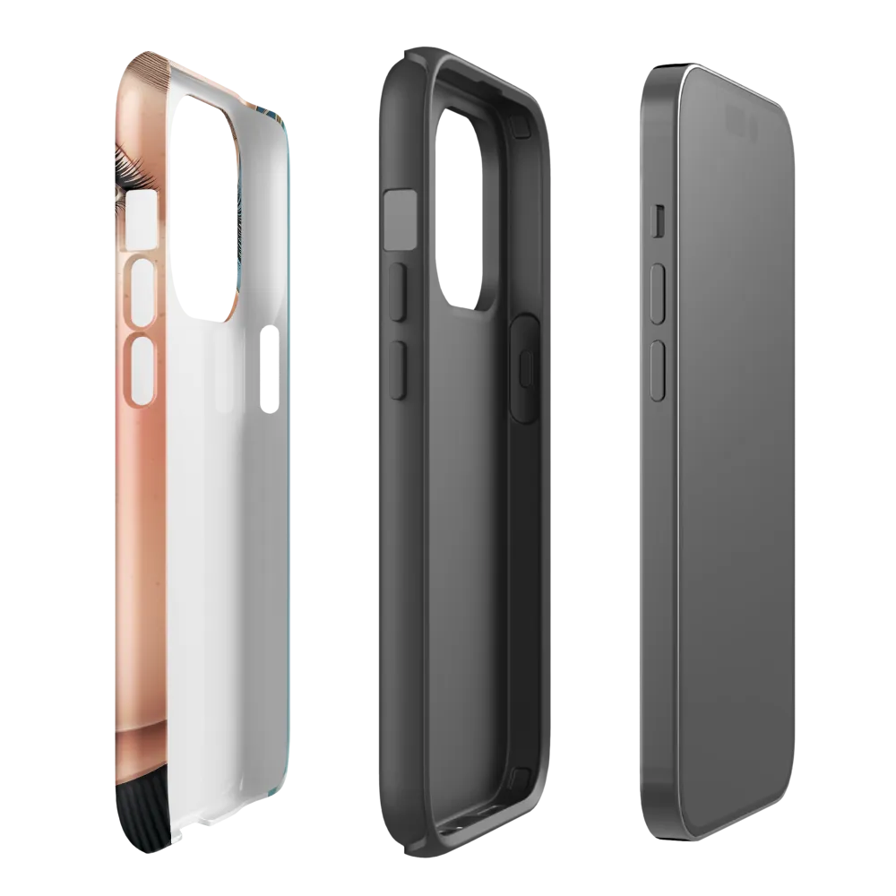 Serenity in Blue | Phone Case |  14 Pro | Tough Case | Glossy