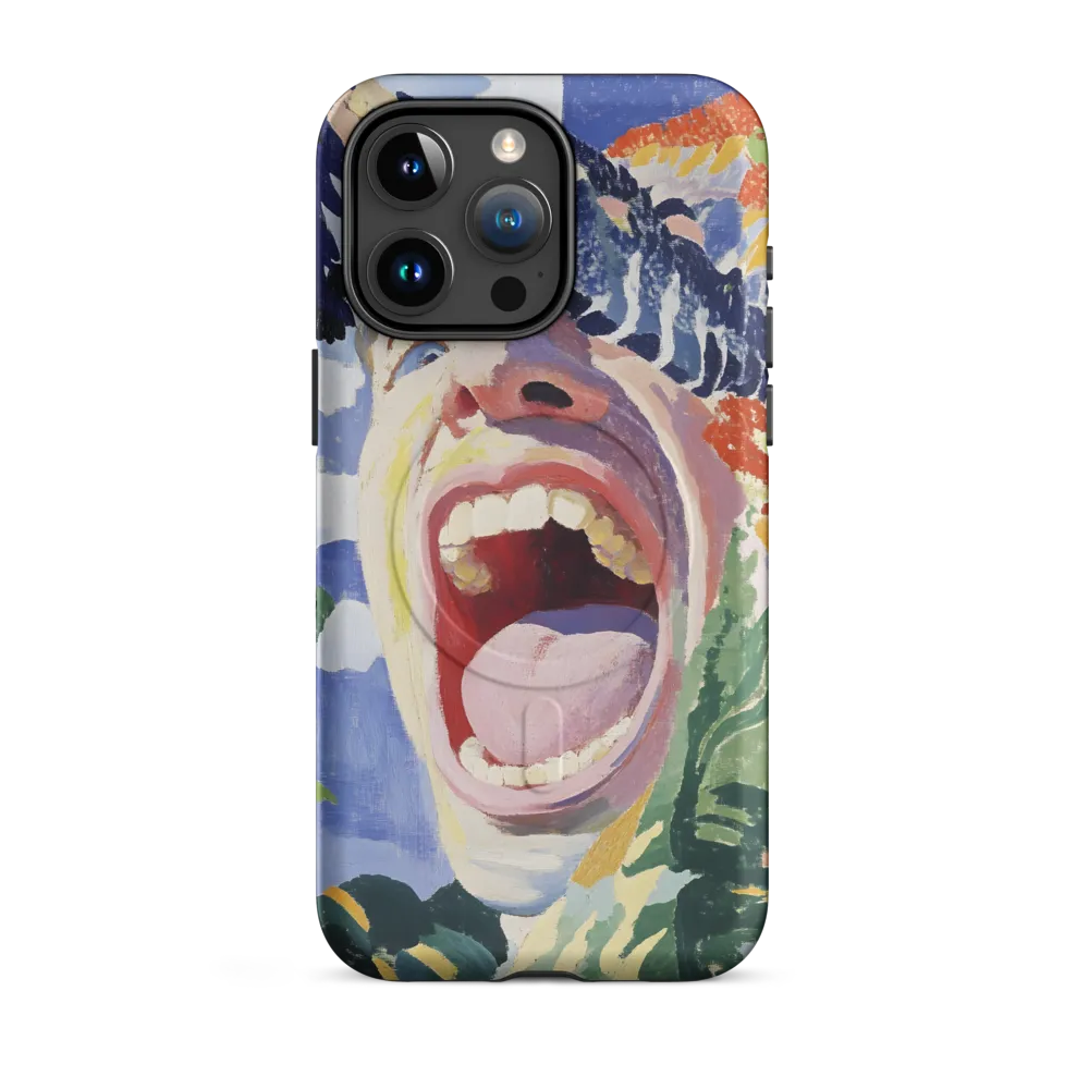 The Echo of Anguish | Phone Case |  15 Pro Max | MagSafe® Tough Case | Matte