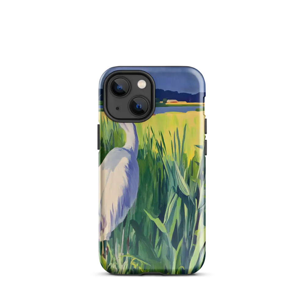Graceful Presence: The Heron in the Meadow