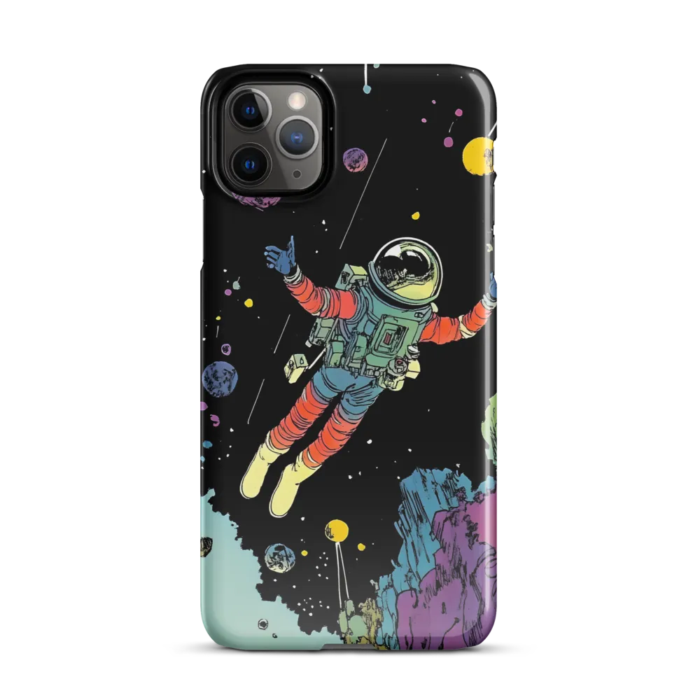 Celestial Voyage: The Astronaut's Journey | Phone Case |  11 Pro Max | Snap Case | Glossy