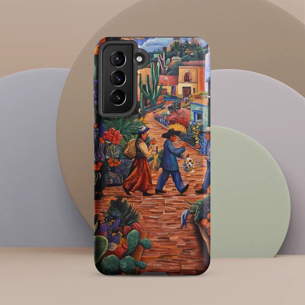 A Mosaic Journey Through Colorful Landscapes