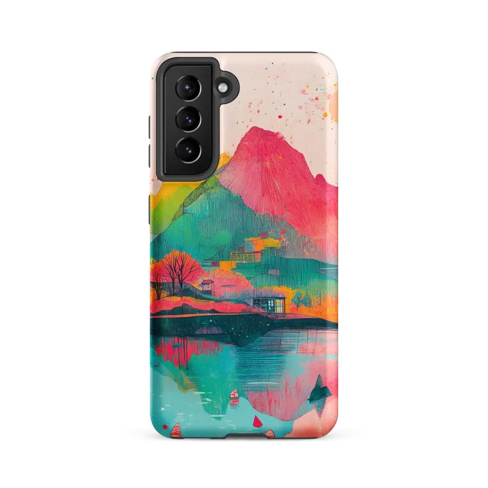 Vibrant Serenity: A Surreal Landscape