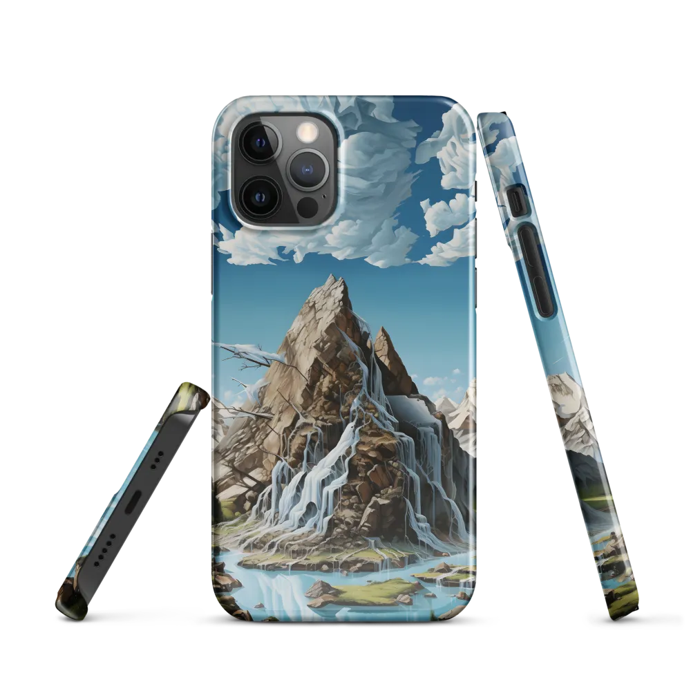 Majestic Cascade: A Mountain Masterpiece