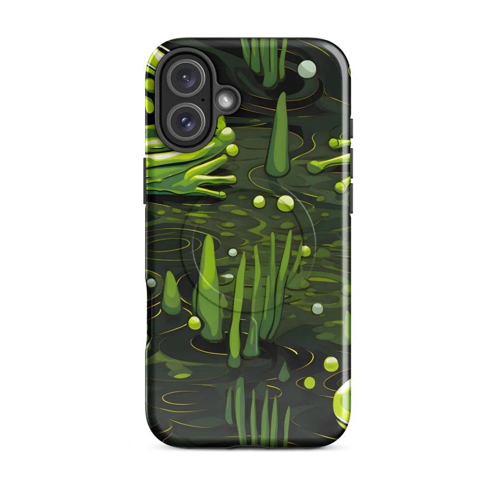 Green Harmony: Life Beneath the Surface