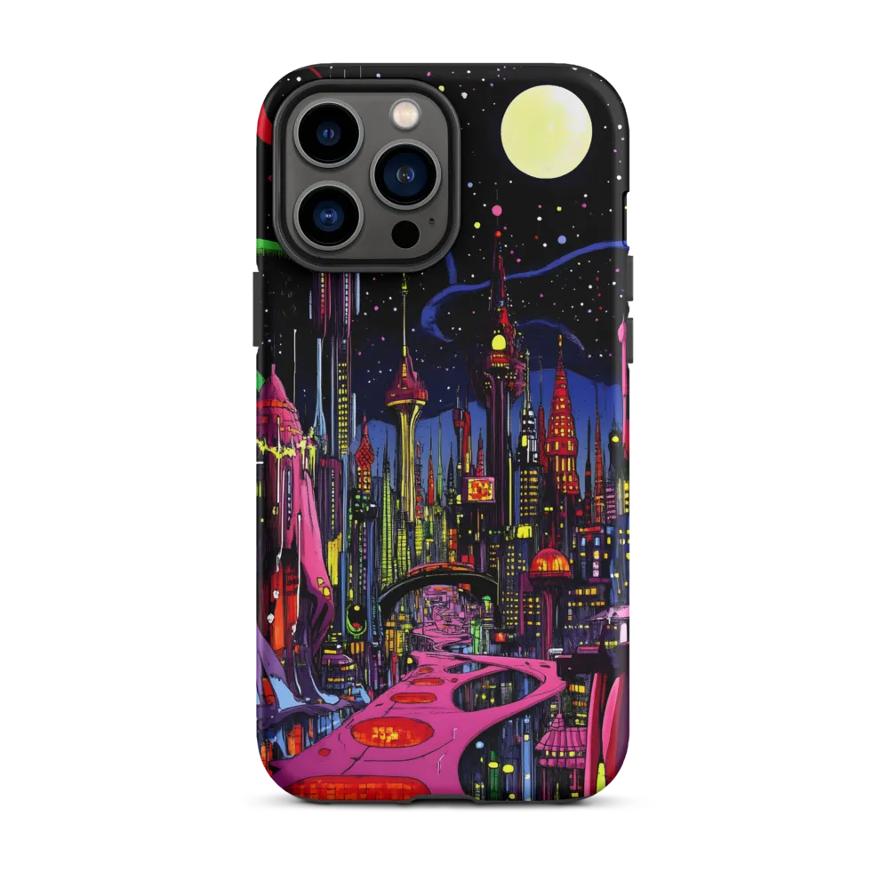 Neon Dreams of a Futuristic City