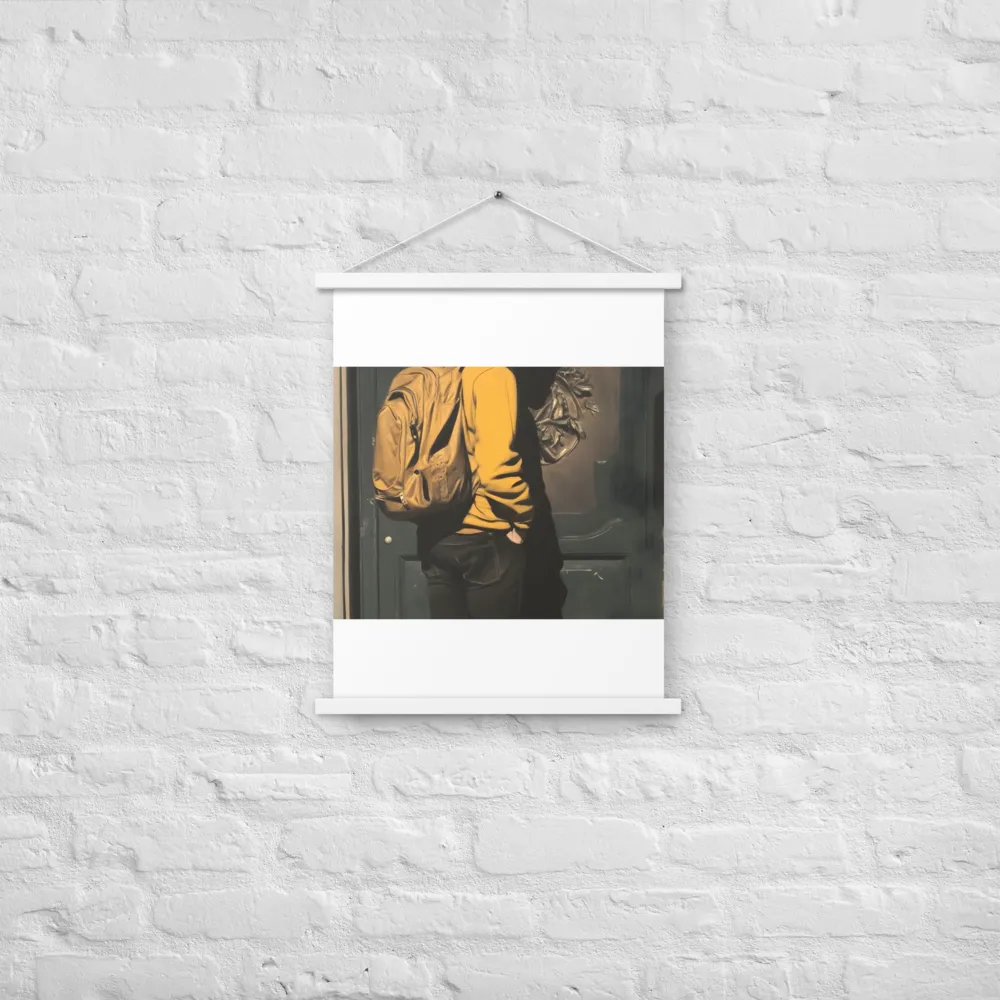 Silent Reflection | Poster With White Wood Hanger | 18″×24″