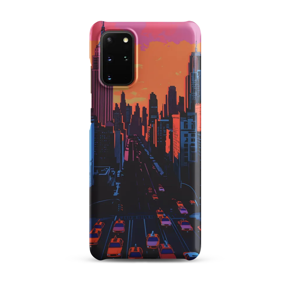 Sunset Over Skyscrapers