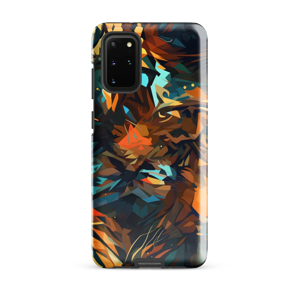 Wild Symphony: Abstract Tigers | Phone Case |  S20 Plus | Tough Case | Glossy