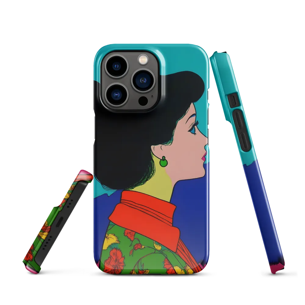 Whispers of Color: A Pop Art Portrait