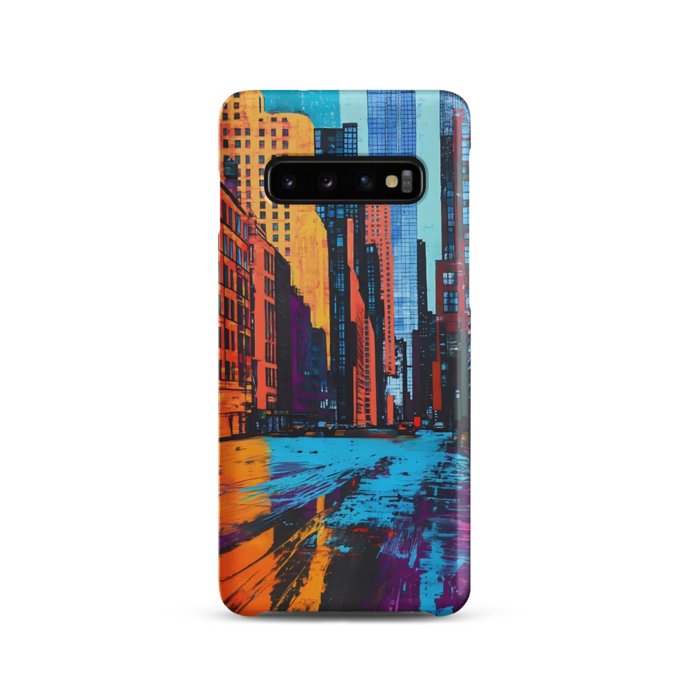 Vibrant Urban Horizons | Phone Case |  S10 | Snap Case | Matte
