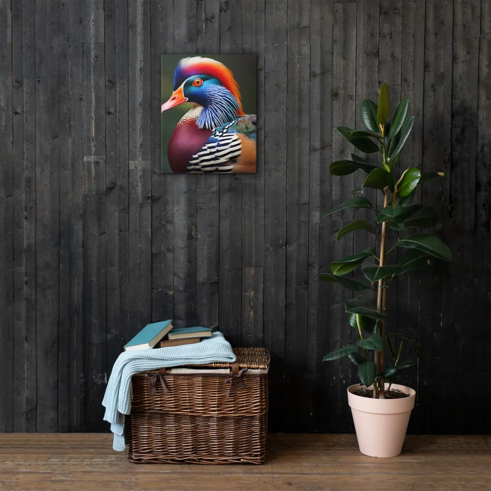The Majestic Mandarin | Thin Canvas | 16″×20″