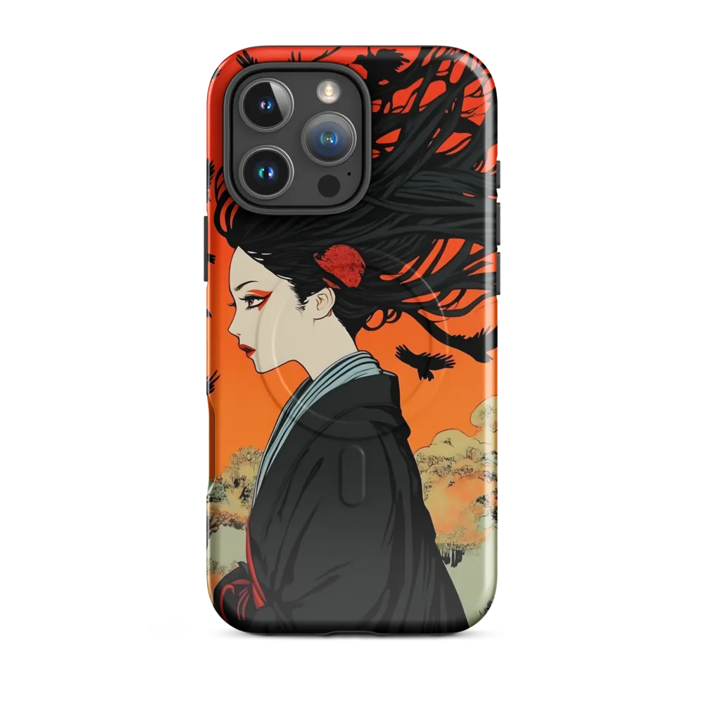 Whispers of Shadows | Phone Case |  16 Pro Max | MagSafe® Tough Case | Glossy