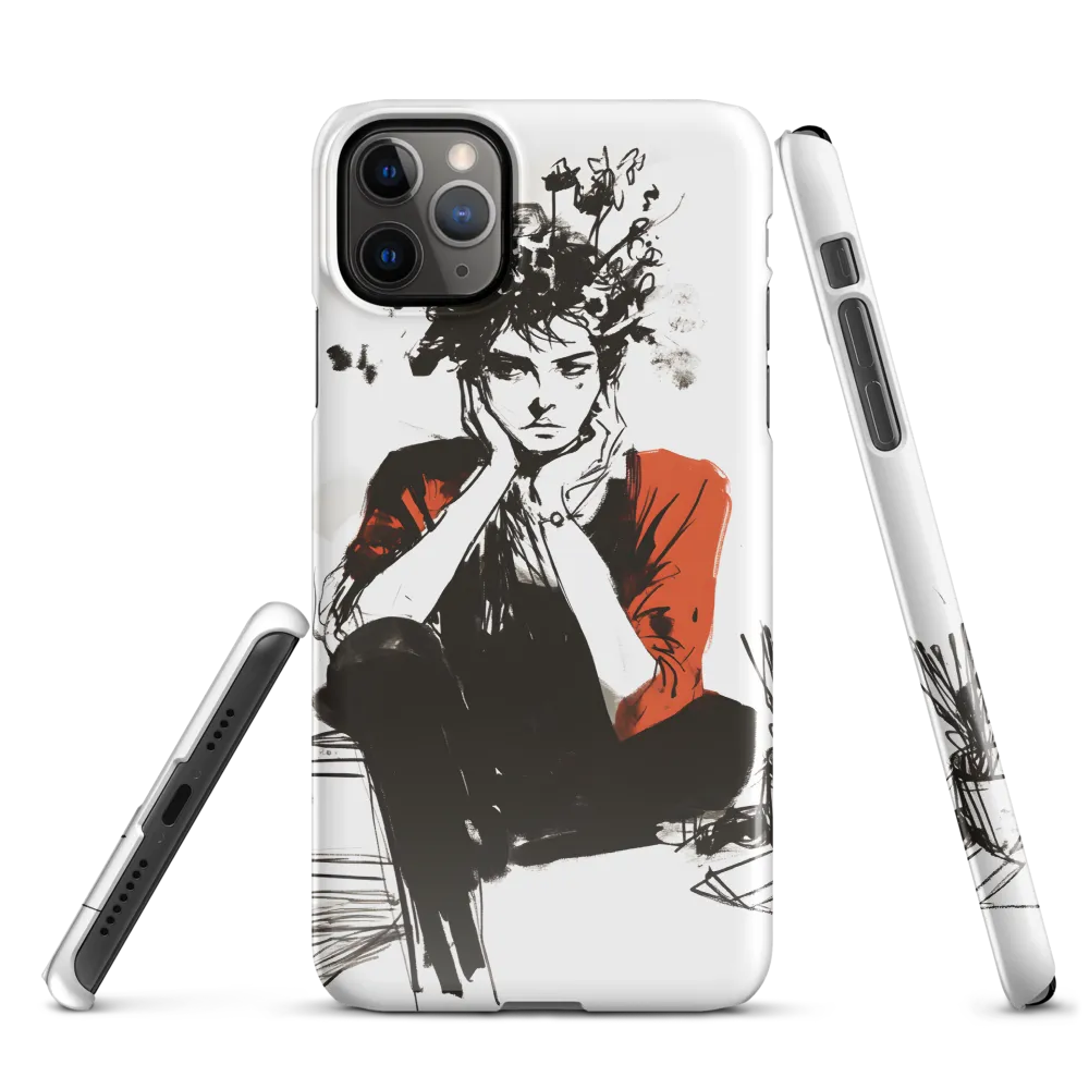 Contemplation Amidst Creativity | Phone Case |  11 Pro Max | Snap Case | Glossy