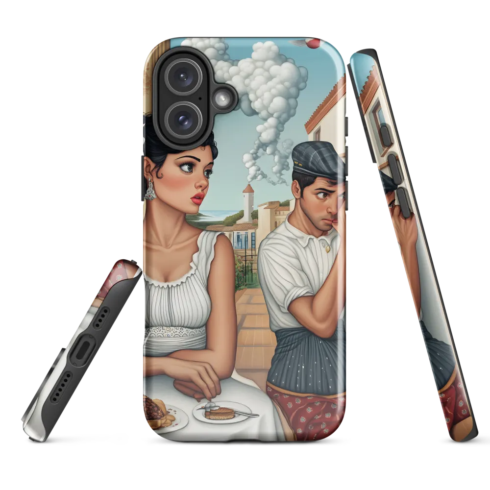 Tension Between Worlds | Phone Case |  16 Plus | Tough Case | Glossy