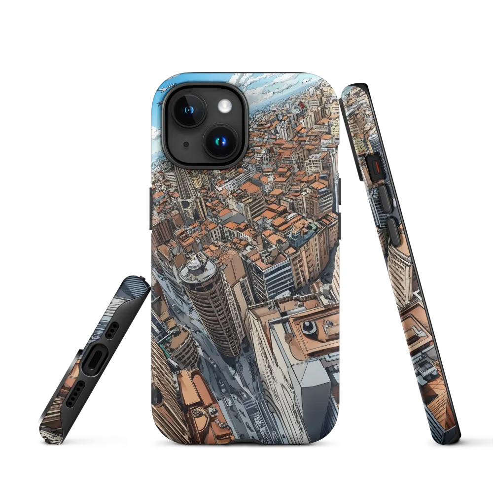 Aerial Symphony of Urban Life