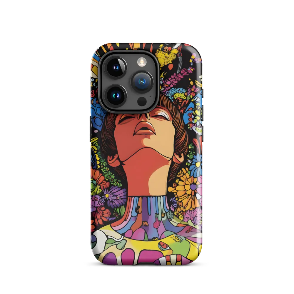 Vibrant Ecstasy: A Psychedelic Portrait