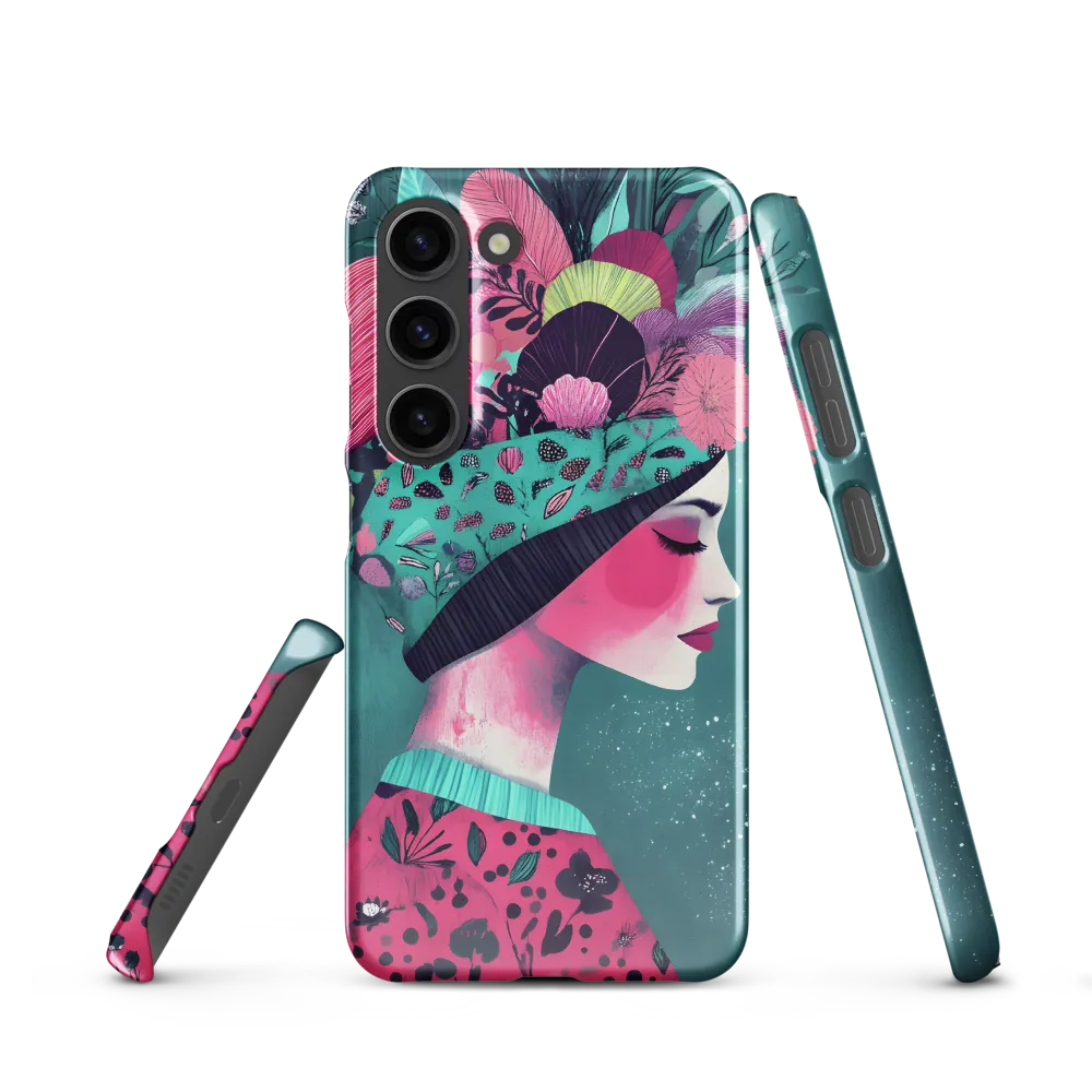 Whimsical Floral Portrait