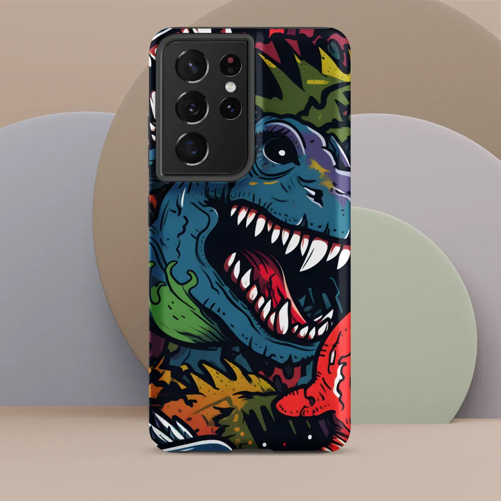 Dino Mania: A Colorful Frenzy
