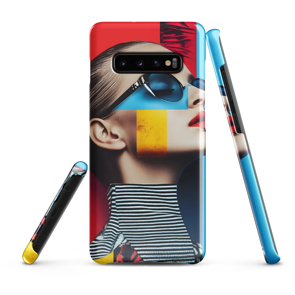 Vibrant Fusion of Fashion and Color | Phone Case |  S10 Plus | Snap Case | Glossy