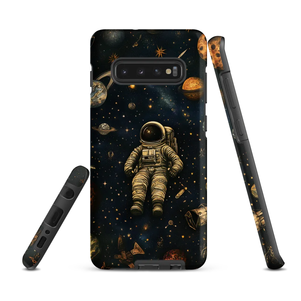 Cosmic Voyage: An Astronaut's Solitude