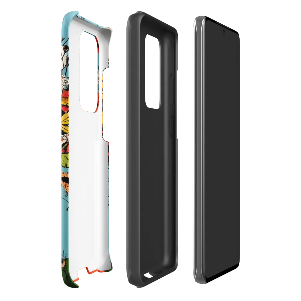 Whimsical Bloom | Phone Case |  S20 Ultra | Tough Case | Matte