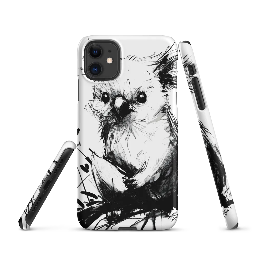 Whimsical Koala in Ink