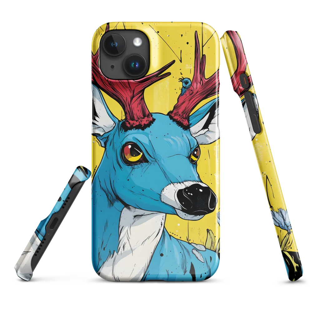 Vivid Antlers: A Modern Take on Nature