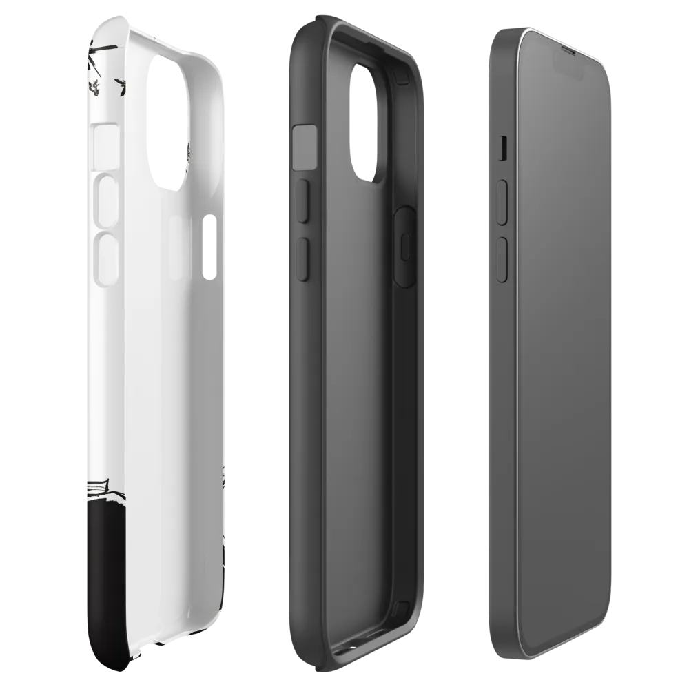 Contemplative Serenity | Phone Case |  14 Plus | Tough Case | Glossy