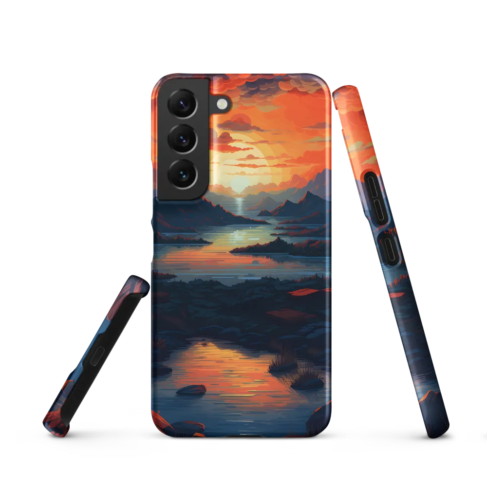 Ethereal Evening: A Digital Dusk